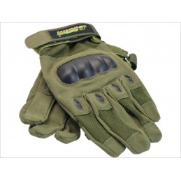 Rękawice ochronne z logo Kangaroo Winch MIL zielone